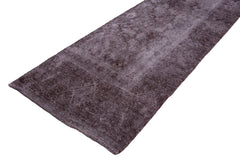OVERDYED Vintage Persian Runner, 84 x 366 cm (New Arrival)