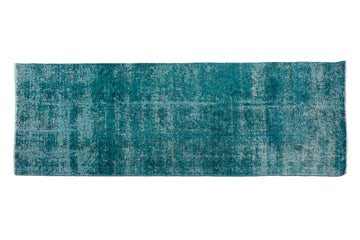 OVERDYED Vintage Persian Runner, 107 x 280 cm (New Arrival)