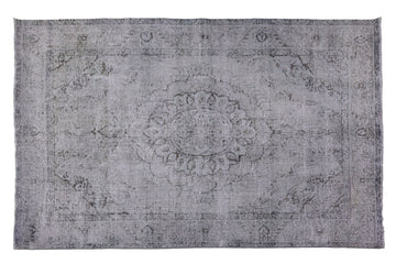 OVERDYED Vintage Persian Rug, 197 x 285 cm