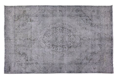 OVERDYED Vintage Persian Rug, 197 x 285 cm