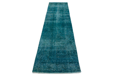 OVERDYED Vintage Persian Runner, 85 x 365 cm (New Arrival)