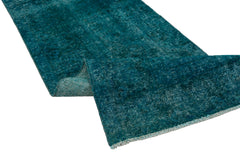 OVERDYED Vintage Persian Runner, 85 x 365 cm (New Arrival)