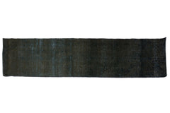 OVERDYED Vintage Persian Runner, 85 x 392 cm (New Arrival)