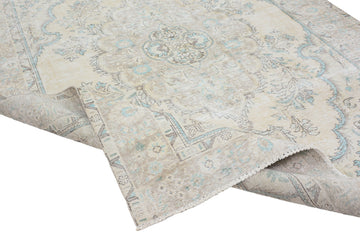 Stone-washed Vintage Persian Rug, 190 x 265 cm