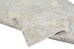 Stone-washed Vintage Persian Rug, 190 x 265 cm