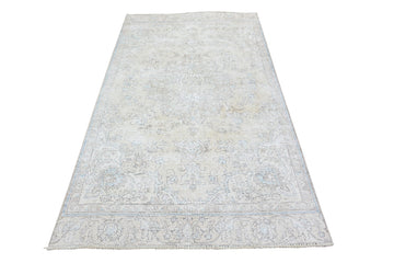 Stone-washed Vintage Persian Rug, 140 x 275 cm