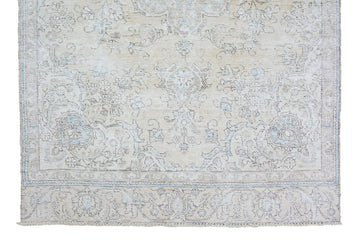 Stone-washed Vintage Persian Rug, 140 x 275 cm