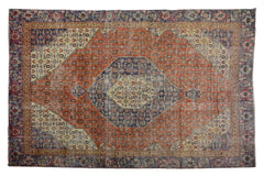 DISTRESSED Vintage Persian Rug, 229 x 303 cm