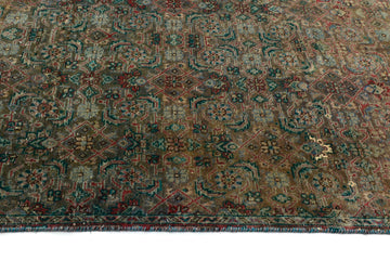 Shiraz Vintage Persian Rug, 140 x 357 cm