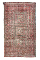 Shiraz Vintage Persian Rug, 98 x 177 cm