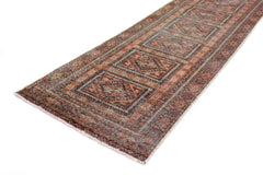 Shiraz Vintage Persian Runner, 75 x 276 cm (New Arrival)