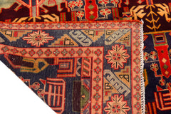 Shiraz Vintage Persian Rug, 130 x 338 cm