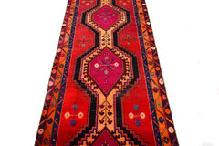 Shiraz Vintage Persian Runner, 97 x 345 cm (New Arrival)