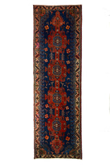 Shiraz Vintage Persian Rug, 140 x 380 cm