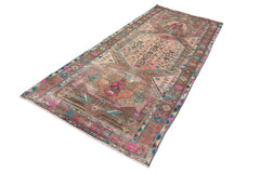 Shiraz Vintage Persian Rug, 139 x 334 cm
