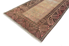 Shiraz Vintage Persian Rug, 107 x 217 cm