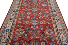 Afghan Super Kazak Rug, 186 x 274 cm (New Arrival)