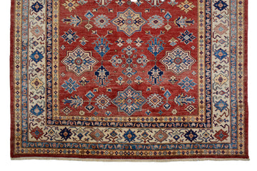 Afghan Super Kazak Rug, 186 x 274 cm (New Arrival)