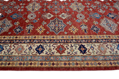 Afghan Super Kazak Rug, 186 x 274 cm (New Arrival)
