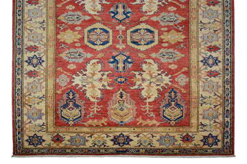 Afghan Super Kazak Rug, 172 x 231 cm (New Arrival)