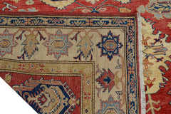 Afghan Super Kazak Rug, 172 x 231 cm (New Arrival)