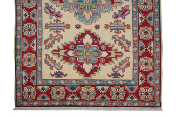 Afghan Kazak Rug, 122 x 192 cm (New Arrival)