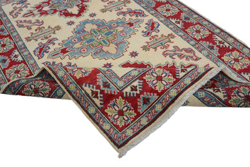 Afghan Kazak Rug, 122 x 192 cm (New Arrival)