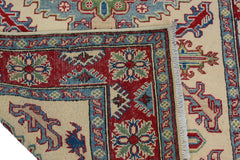 Afghan Kazak Rug, 122 x 192 cm (New Arrival)