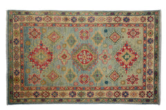 Afghan Kazak Rug, 112 x 177 cm (New Arrival)