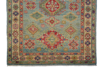 Afghan Kazak Rug, 112 x 177 cm (New Arrival)
