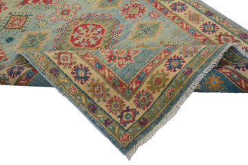 Afghan Kazak Rug, 112 x 177 cm (New Arrival)