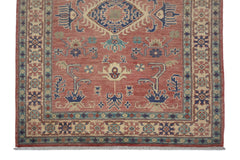 Afghan Kazak Rug, 122 x 170 cm (New Arrival)