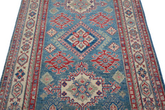 Afghan Kazak Rug, 121 x 172 cm (New Arrival)