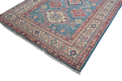 Afghan Kazak Rug, 121 x 172 cm (New Arrival)