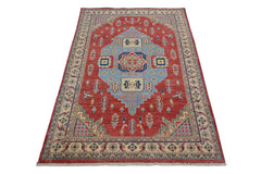 Afghan Kazak Rug, 121 x 185 cm (New Arrival)