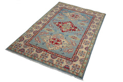 Afghan Kazak Rug, 130 x 194 cm (New Arrival)
