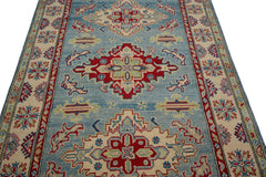 Afghan Kazak Rug, 130 x 194 cm (New Arrival)