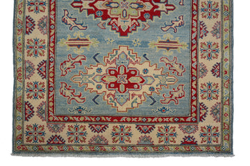 Afghan Kazak Rug, 130 x 194 cm (New Arrival)