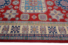 Afghan Kazak Rug, 190 x 293 cm (New Arrival)