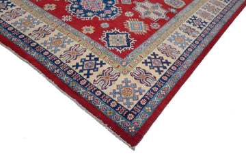 Afghan Kazak Rug, 190 x 293 cm (New Arrival)