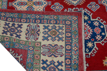 Afghan Kazak Rug, 190 x 293 cm (New Arrival)