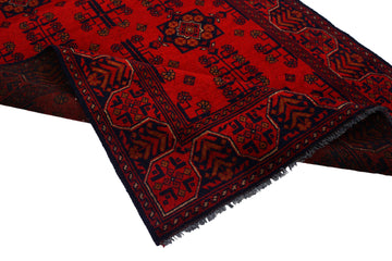 Afghan Khal Mohammadi Rug, 124 x 190 cm (New Arrival)