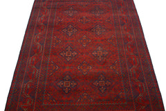 Afghan Khal Mohammadi Rug, 129 x 185 cm (New Arrival)