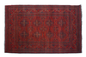 Afghan Khal Mohammadi Rug, 129 x 185 cm (New Arrival)
