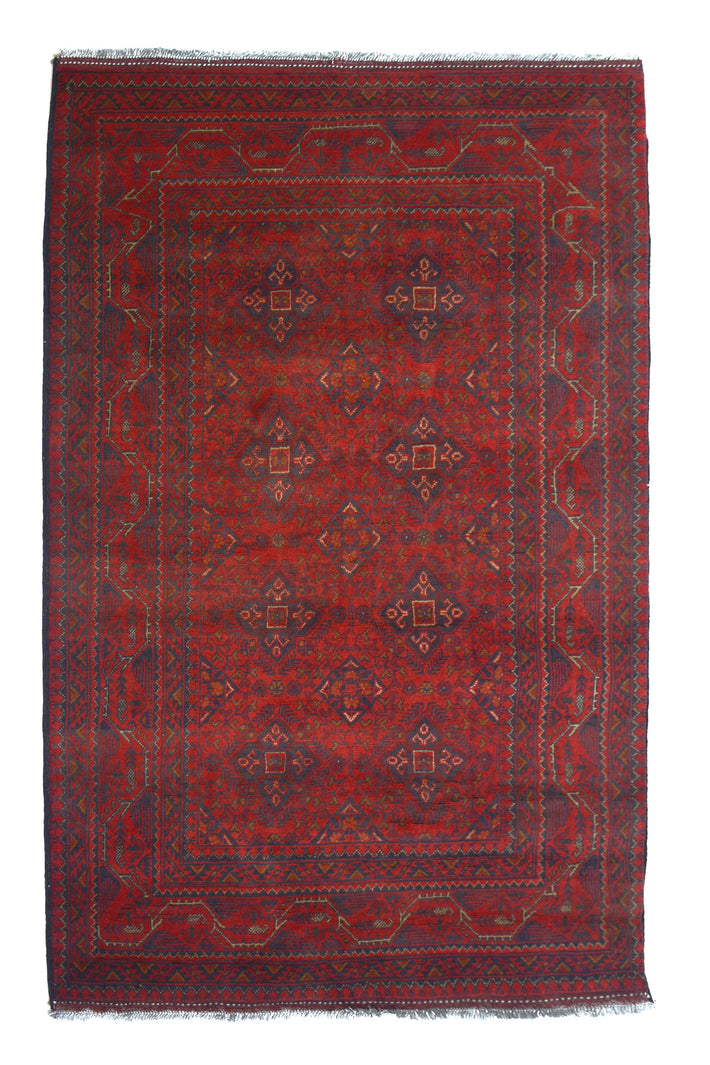 Afghan Khal Mohammadi Rug, 129 x 185 cm (New Arrival)