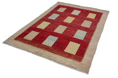 Persian Gabbeh Rug, 173 x 240 cm (New Arrival)
