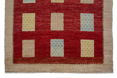 Persian Gabbeh Rug, 173 x 240 cm (New Arrival)
