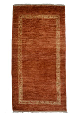 Persian Gabbeh Rug, 74 x 140 cm (New Arrival)