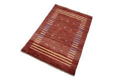 Persian Gabbeh Rug, 80 x 125 cm (New Arrival)