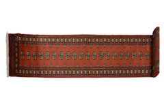 Bukhara Persian Runner, 76 x 496 cm (New Arrival)